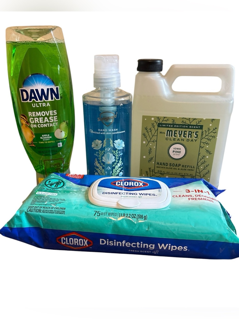 Cleaning supplies Bundle 4 pieces